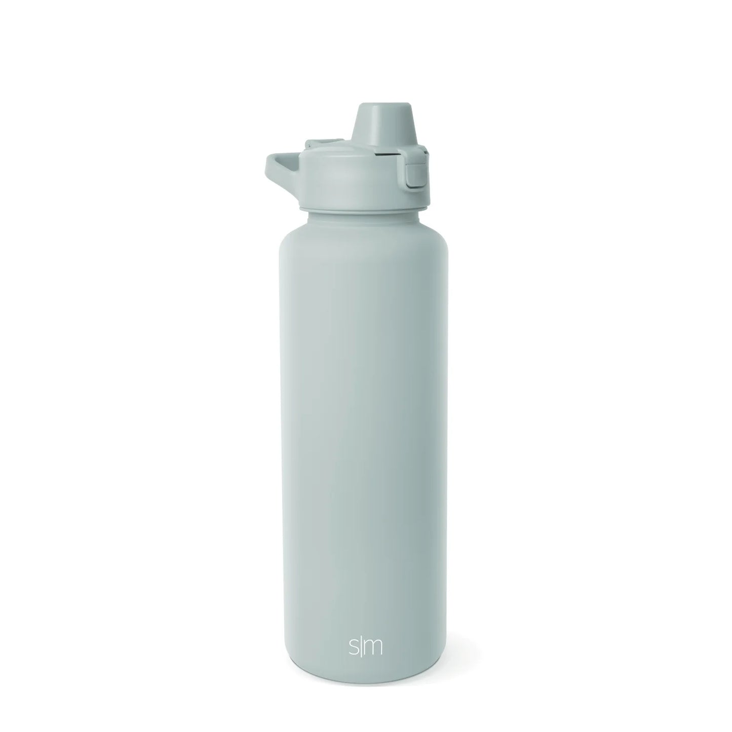 48 Fl Oz Reusable Tritan Summit Water Bottle with Silicone Straw Lid|Seaglass Sage