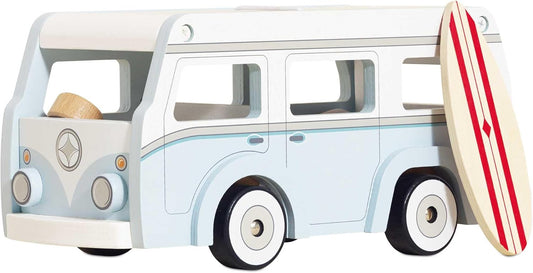 - Wooden Holiday Campervan with Detachable Surfboard | Suitable for 3 Year Old +