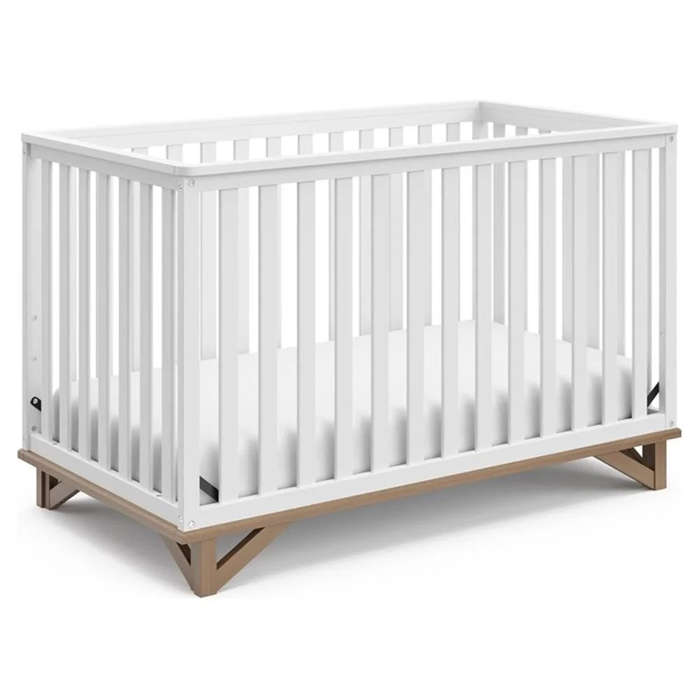 2-Piece Set with Crib and Changing Table Dresser