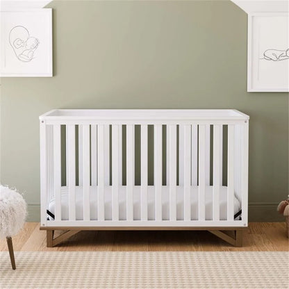 2-Piece Set with Crib and Changing Table Dresser