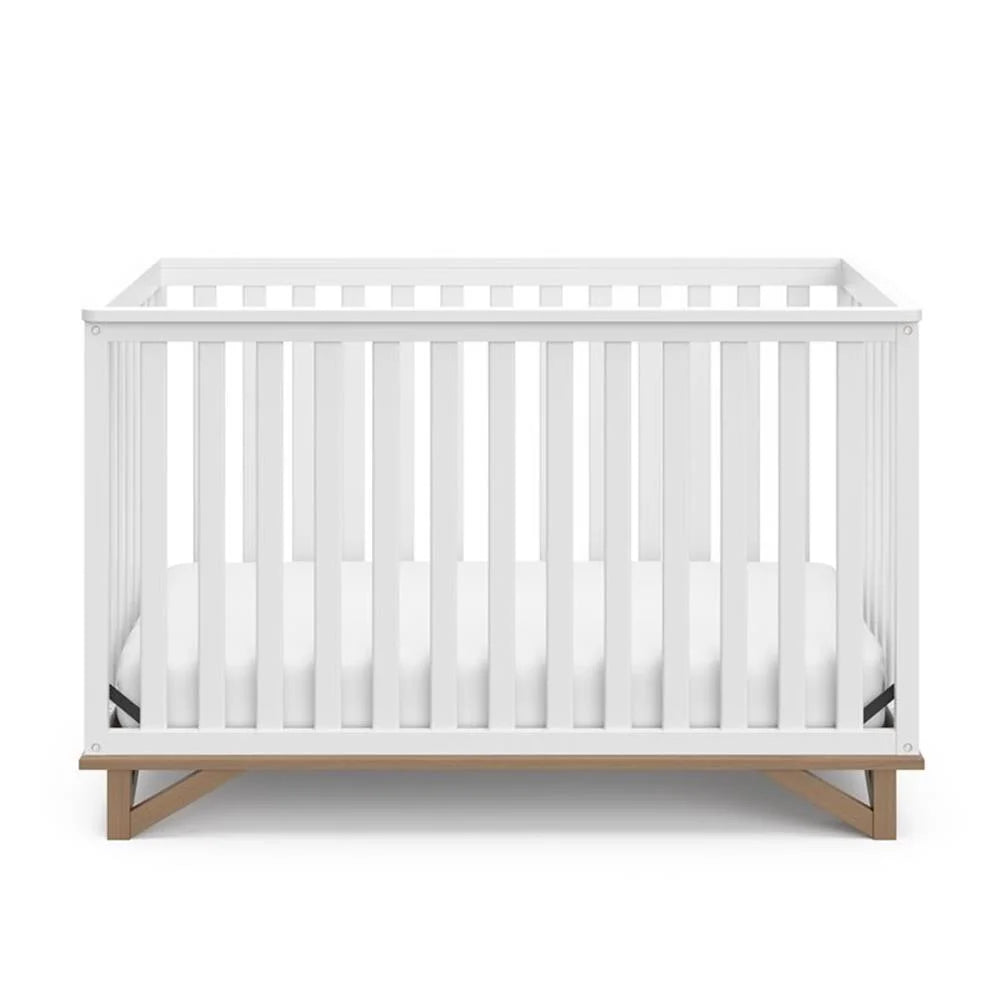 2-Piece Set with Crib and Changing Table Dresser